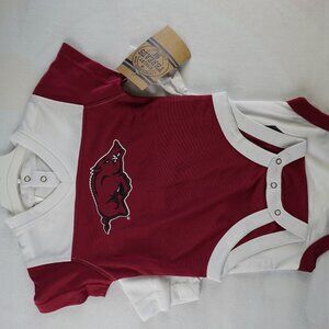 Arkansas razorbacks onepiece set 6-9 month new